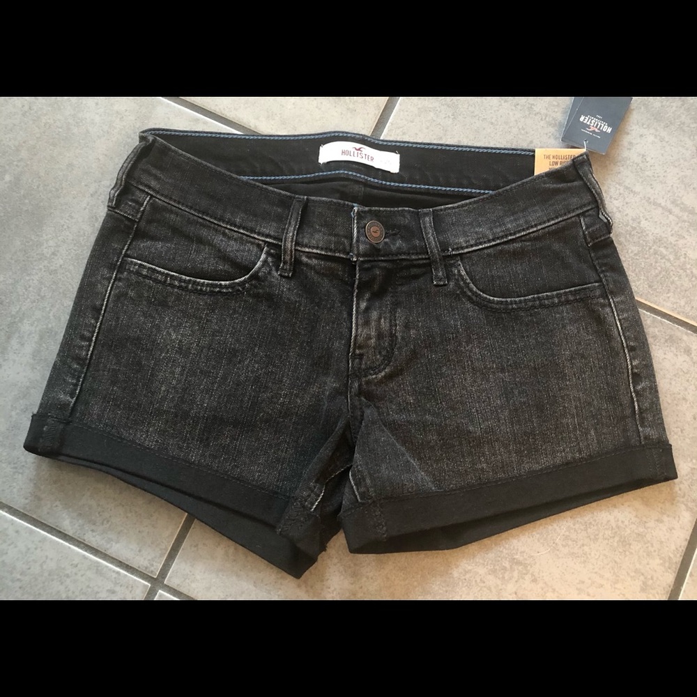 Hollister jean shorts